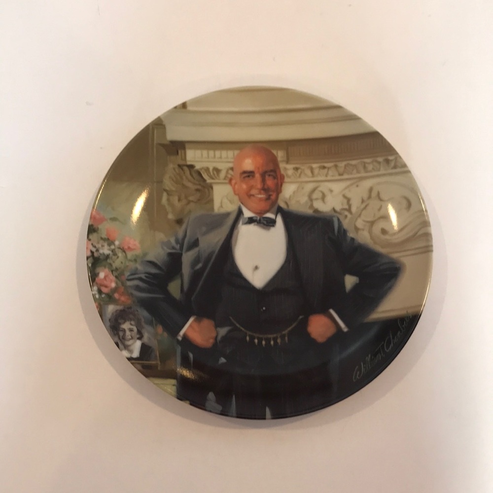 Annie-“Daddy Warbucks” collectable plate